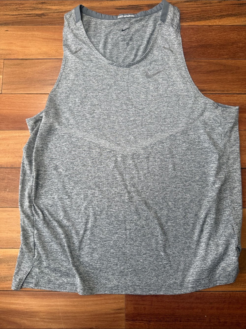 Nike Grey Heather Performance Tank Top